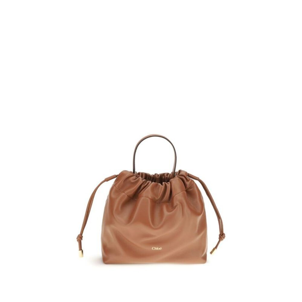 Chloé Brown Lamb Ovis Aries Aries Shoulder Women's Bag